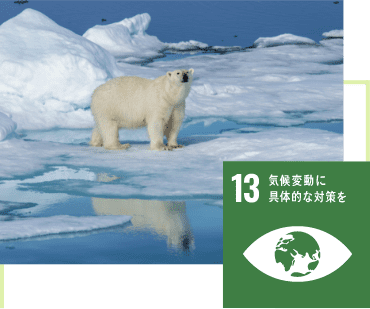 GOAL13:気候変動に具体的な対策を GOAL13:気候変動に具体的な対策を